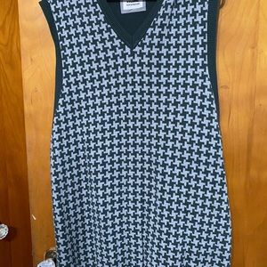 Old Navy Green/Gray Sweatervest